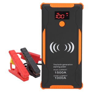 Car Jump Starter 22000mAh 2‑USB 10W Fast Charging with Light Universal for 12V Diesel Gasoline Vehicle Igniter