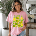 thumbnail image 4 of It’s Okay To Comfort Colors Shirt, Mental Health Awareness Lemon Graphic Tee, Self Care Encouragement Gift for Women, 4 of 6