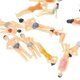thumbnail image 3 of Figuras de personas de pya 20 piezas Macarena Modelo Pintado Pose género 1:75 Multicolor 0,59-1,18 pulgadas, 3 of 7
