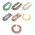 thumbnail image 4 of Collar Gargantilla Vintage Minnieouse Grueso Exagerado Acrílico Blanco, 4 of 6