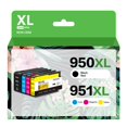 thumbnail image 1 of Cartucho de tinta DAM aila compatible para HP 950XL 951XL, paquete de 4, 1 of 7