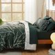 thumbnail image 4 of Forest Green Queen Juego de edredón - 7 Piezas Floral Juegos de cama Queen Cama en un, 4 of 4