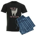 thumbnail image 6 of CafePress - Save The Drama For Yo Llama Men's Dark Pajamas - Men's Dark Loose Fit Cotton Pajama Set, 6 of 7