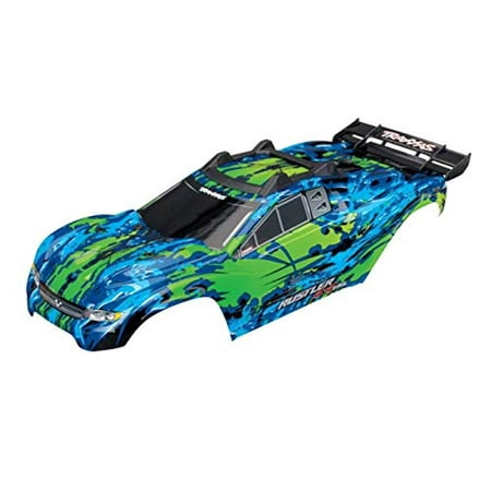 Traxxas TRA6717G Body, Rustler 4X4 VXL, Green