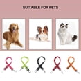 thumbnail image 3 of Rojo (B)$Suministros para mascotas Cinturón de seguridad para automóvil Correa para perros y gatos Correa retráctil con amortiguación elástica y reflectante Cuerda de seguridad Correa, 3 of 8