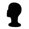 thumbnail image 2 of Neinkie 2Pcs/Set Female Styrofoam Foam Mannequin Manikin Head Model Wigs Glasses Display Stand, 2 of 7