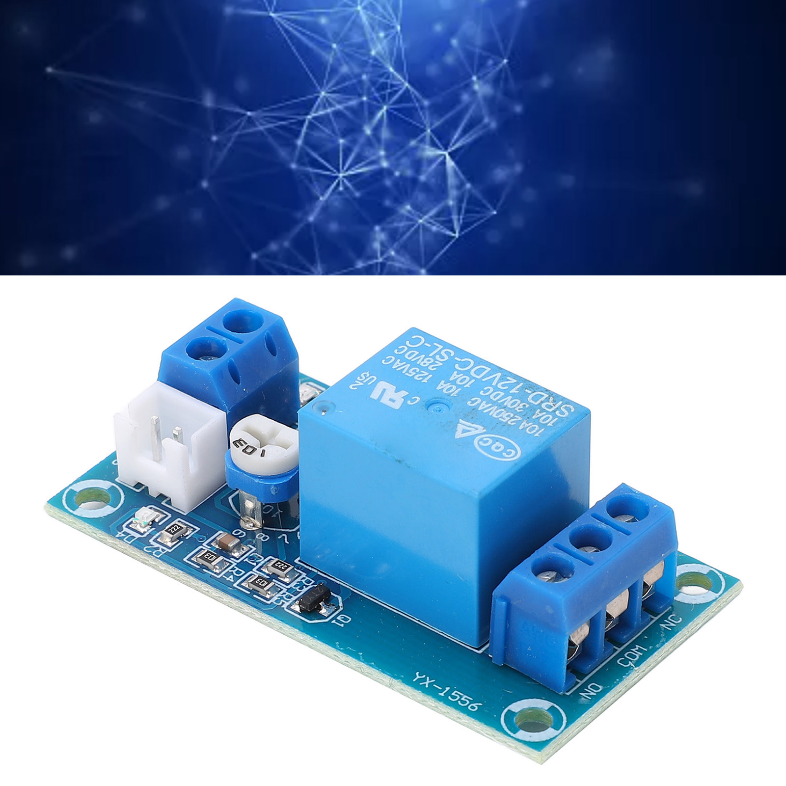Module Relais Photosensible 5V – Pour Automatisation éclairage (lampadaire, Etc.) – Réglable Par Potentiomètre, Sortie 10A Max