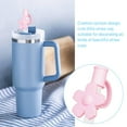 thumbnail image 4 of Dsseng Straw Covers Cap Compatible with Stanley 30&40 Oz Tumbler Cute Silicone Straw Covers Straw Protectors Various Shapes 10mm, 4 of 4