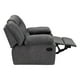 thumbnail image 4 of Sillón Reclinable Mecedora TRINITY Bumers 1 Plaza Gris, 4 of 8