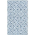 thumbnail image 6 of SAFAVIEH Montauk Garland Geometric Runner Rug, Blue/Ivory, 2'3" x 7', 6 of 7