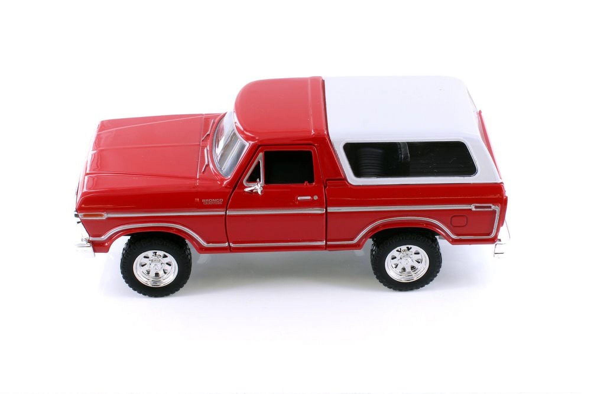 1978 Ford Bronco, Red - Showcasts 71373WR - 1/24 Scale Diecast Model Car