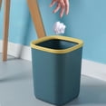 thumbnail image 5 of Coorders Bathroom Trash Can Small Garbage Can Plastic Wastebasket Trash For Toilet Office Bedroom Living Room With Pressure Ring, 5 of 7