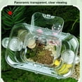 thumbnail image 4 of Jaula Grande Para Hámster De Doble Capa Con Diseño De Conexión De Túnel, Asa, Hebillas De Bloqueo, área De Juego Y Alimentación Separada, Recinto Ideal Para Hámsteres, 4 of 7
