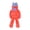 Red, variant on Funny Monster Plush Doll Toy Soft Stuffed Character Figures, Collectible Gift for Teens and Adults Home Decor and Birthday Gifts