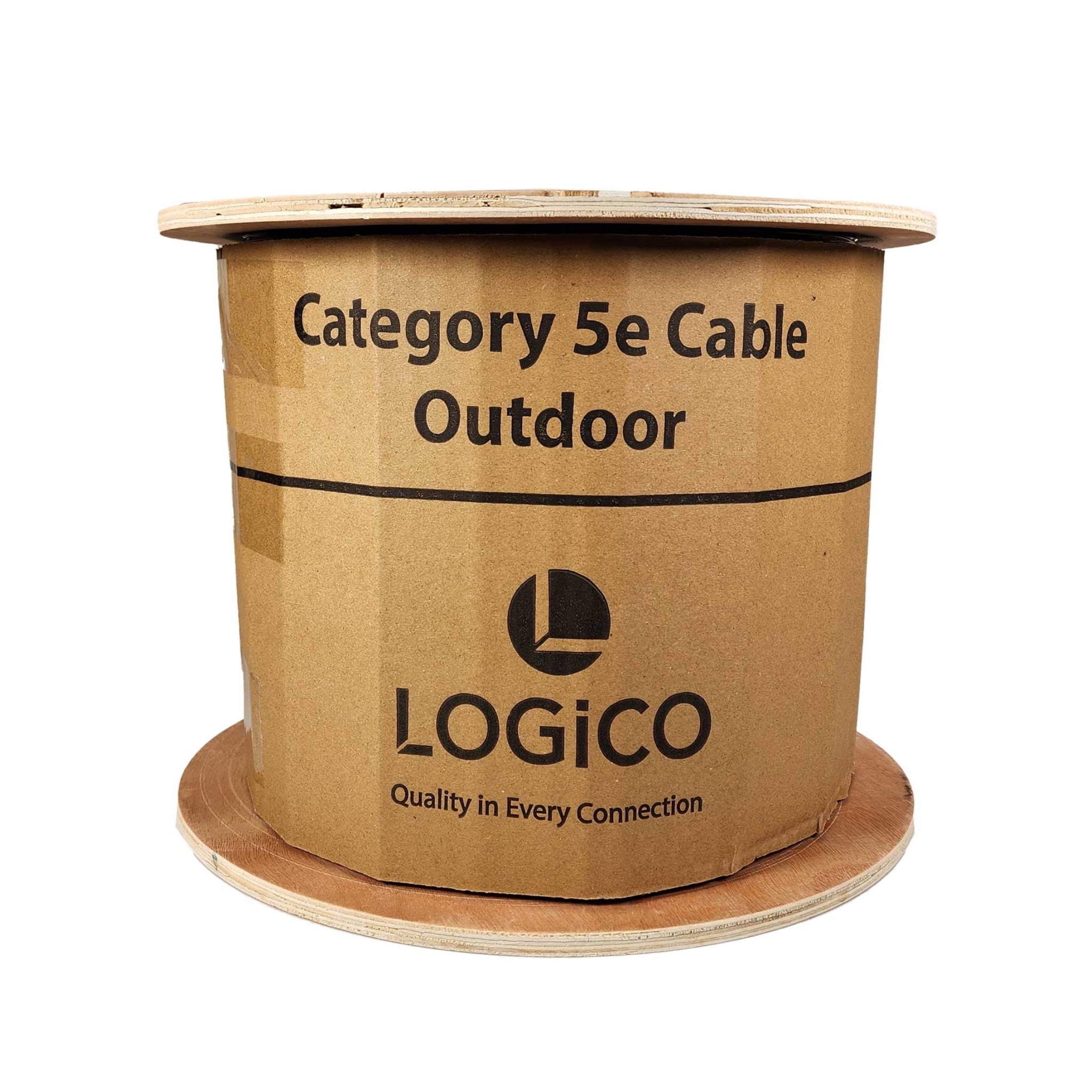 Cat5e STP/FTP Outdoor Shielded Ethernet Network UV Direct Burial 1000ft Cable