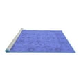 thumbnail image 2 of Ahgly Company Machine Washable Indoor Rectangle Oriental Blue Traditional Area Rugs, 2' x 4', 2 of 4