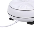thumbnail image 3 of Mini Ultrasonic Turbo Washer and Dishwasher Washer Portable Ultrasonic Tub for Personal Laundry and Washing Vegetables Dirty Dishes, 3 of 5