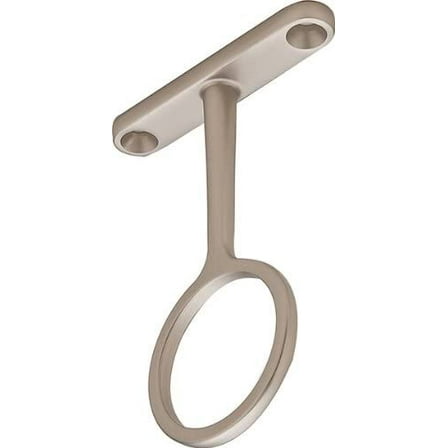 Synergy Center Support,mat Finish,for 33mm (1 5/16") Closet Rods (Nickel)