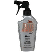 Bod Man Silver Body Spray, 8 fl oz