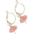 thumbnail image 1 of Pendientes de cristal con forma de pájaros y animales, joyería de lujo, 50586-YE, 1 of 4