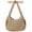 Khaki, variant on Womens' Lightweight Quilted Carryall Tote Bag Puffer Crossbody Bag Soft Puffy Boho Handbags Big Capacity Purse