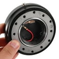 thumbnail image 3 of LOLIPPYY 1Pcs Quick Release Steering Wheel Hub Adapter Convenient Use for Racing and Driving, 3 of 6
