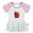 Pink Raglan Dresses #A, variant on Fruit Apple Pattern Dresses For Baby, Newborn Babies Skirts, Infant Princess Dress, 0-24M Kids Graphic Clothes (Pink Raglan Dresses, 0-6 Months)