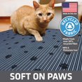 thumbnail image 4 of Alfombrilla de arena para gatos Drymate Original, absorbente, impermeable, gris, 4 of 7
