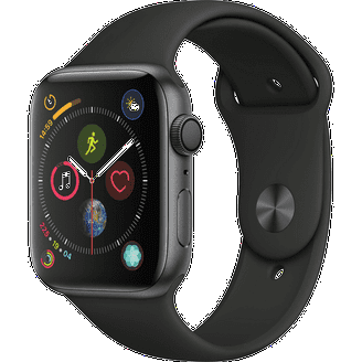 Apple Watch Series 4 - 44mm GPS, Space Gray Aluminum Case, Sport
