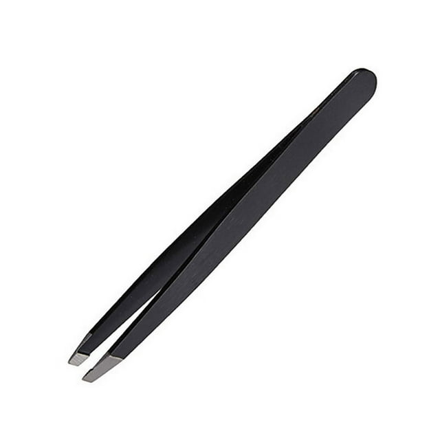 Pinza para cejas Pinza de acero inoxidable 3 piezas Multifunción para cejas Acero negro Herramientas y bricolaje