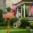 thumbnail image 5 of WMGHA 4th of July America Patriotic Mailbox Covers Magnetic Standard Size 18" X 21",American Stars Stripes Mailbox Wraps Post Memorial Day Letter Box Cover for Holiday Garden Yard Decor, 5 of 5
