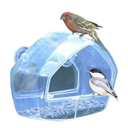 Birdscapes Clear Window Feeder 348 By Perky Pet Bestseller