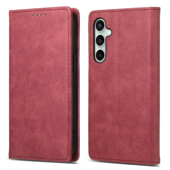 Flip Case for Samsung Galaxy S25 Fe Card Slot Kickstand Tpu Shockproof Business Casual