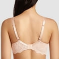 thumbnail image 2 of MELENECA Women's Plus Size Minimizer Bras Full Coverage Lace Unlined Underwire Bra Beige 44B, 2 of 6
