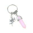 thumbnail image 2 of Dvkptbk Crystals Keychain Hexagonal Keychain Chakra Healing Crystals, Couples Keychains ,Keyring Handbag Pendant Decor,Valentines Day Gifts Jewelry, 2 of 4