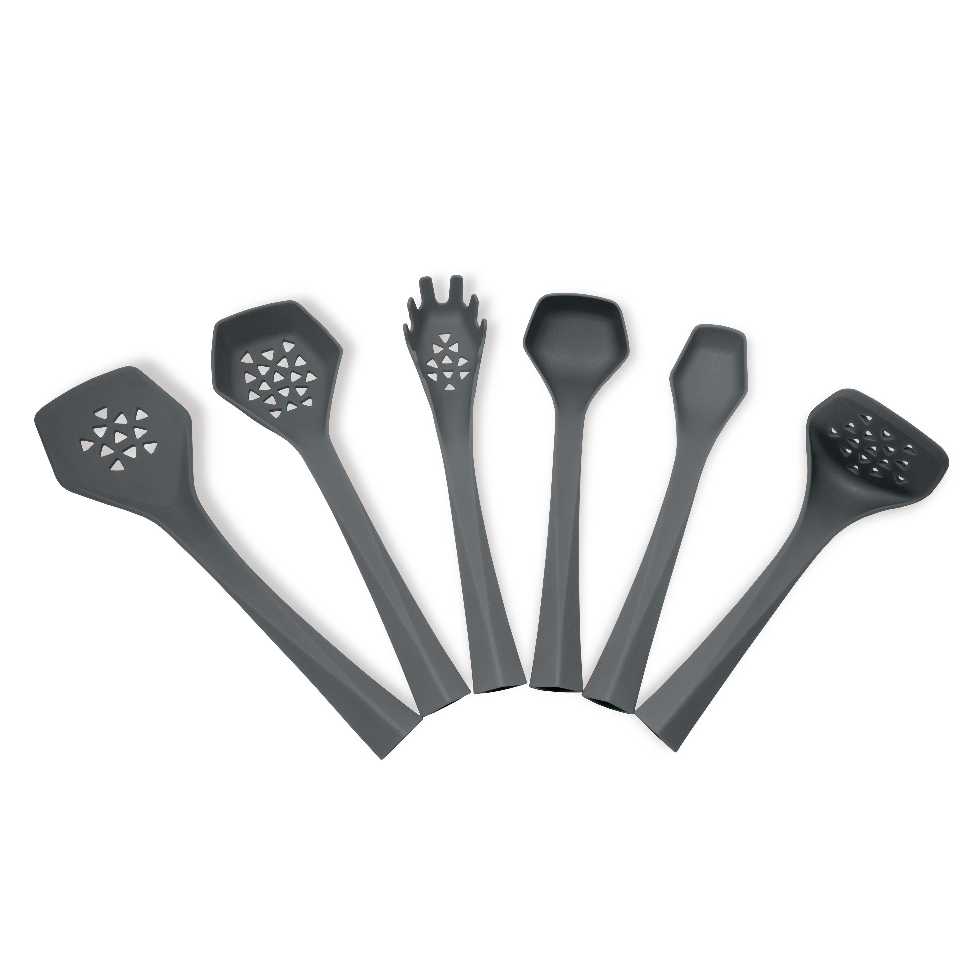 Weight Watchers Kitchen Tools Melford Set of 3 Stainless Steel Hanging Holes 