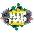 thumbnail image 2 of Hip Hop Graffiti Design Wall Decal by Wallmonkeys Peel and Stick Graphic (36 in W x 29 in H) WM308171, 2 of 4