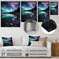 thumbnail image 4 of Designart "Spectacular Aurora Borealis Display III" Landscape & Nature Metal Wall Art, 4 of 5
