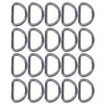 thumbnail image 2 of Small D Rings,20Pcs D Rings 4x38x23mm D Ringsfor Purse Metal Rings Top of the Line, 2 of 12
