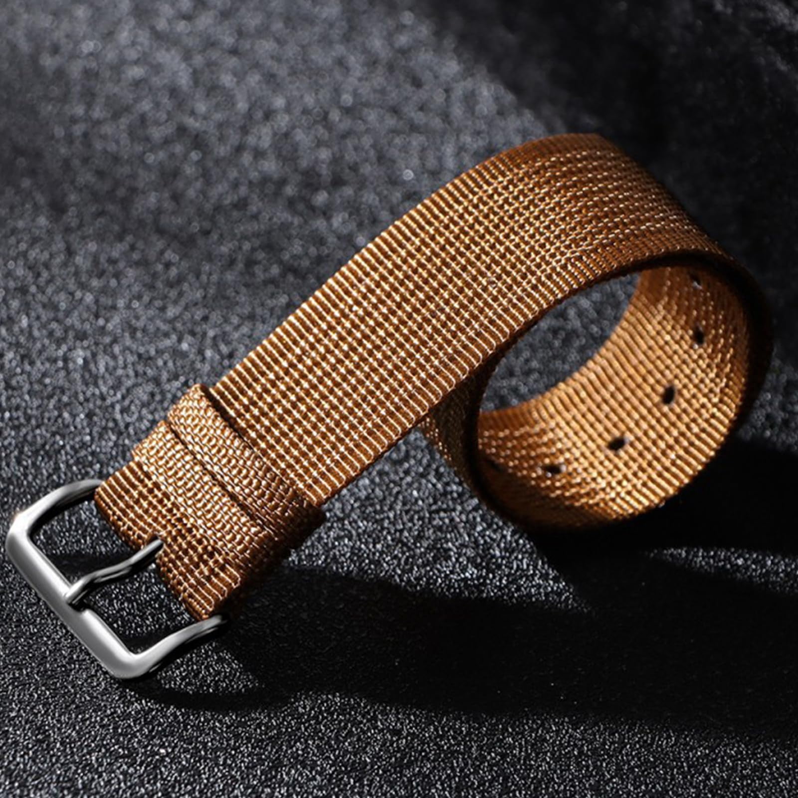 Official-Grade Replacement Strap for Hume Health Band | Quick-Release Nylon Wristband with Adjustable Buckle, Secure Fit for All-Day Wear(1PC,Gray,22mm)