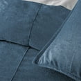thumbnail image 3 of Juno Velvet Bluebell Duvet Cover Set Twin, 3 of 5