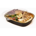 thumbnail image 4 of Handi Foil HFA420370WDL Aluminum Oblong Pan, Shallow, 72 Oz, 11 1/4 X 8 7/8 X 1 3/4, 50/carton, 4 of 4