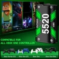 thumbnail image 4 of Charger for Xbox Controller Battery Pack with 4x5520mWh Batteries, ESYWEN Rechargeable Battery Pack for Xbox Series X|S/Xbox One/Elite X/S Controller, Xbox Accessories, 4 of 7