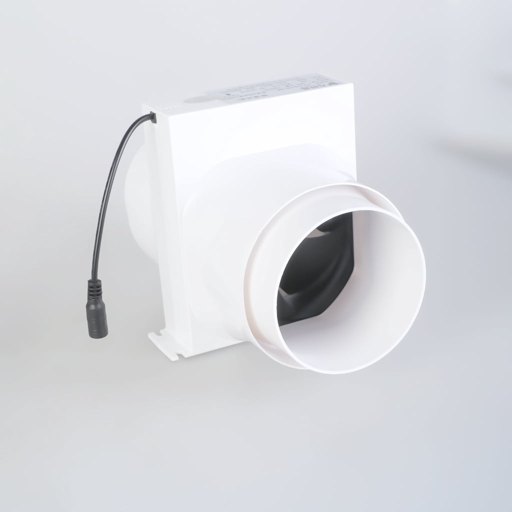 110mm Duct Fan Powerful Inline Extractor Fan 12V Duct Blower Indoor Air Exhaust Boosters For Workshop Basement Tent