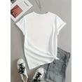 thumbnail image 2 of Camiseta de manga corta para mujer, camiseta deportiva de ocio, 2 of 8