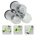 thumbnail image 1 of HEALEEP 3pcs Tennis Balls Box PVC Holder For Sports Practice, 1 of 8