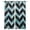 Blue, variant on Abstract Pink Kitchen Curtains Geometric Zigzag Waves Bohemian Stripes Cafe Short Curtains for Bathroom Blackout Window Curtain Small Window Treatment Tier Drapes for Bedroom Living Room 27.5"x39"x2