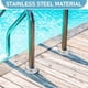 thumbnail image 3 of RENACLIPY 4Ud Placas De Escudo En Inoxidable Para Escaleras De Piscina Color Plateado, 3 of 8