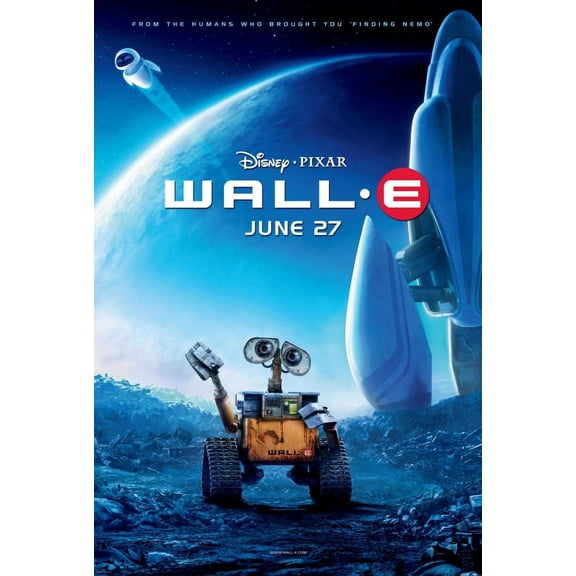Wall-E Movie Poster 16x24 Poster Medium Art Poster 16x24 Unframed, Age: Adults, Rectangle Best Posters