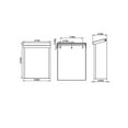 thumbnail image 2 of Gibraltar DVKW0000 Heavy-Duty Designer Wallmount Mailbox, White, 2 of 9
